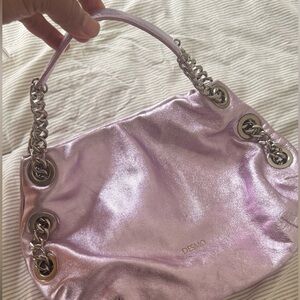 Desmo Pink Metallic Women's Bag